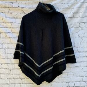 Avoca Poncho‎ Cape Shrug Wool Merinosilk One Size New Zealand Turtleneck